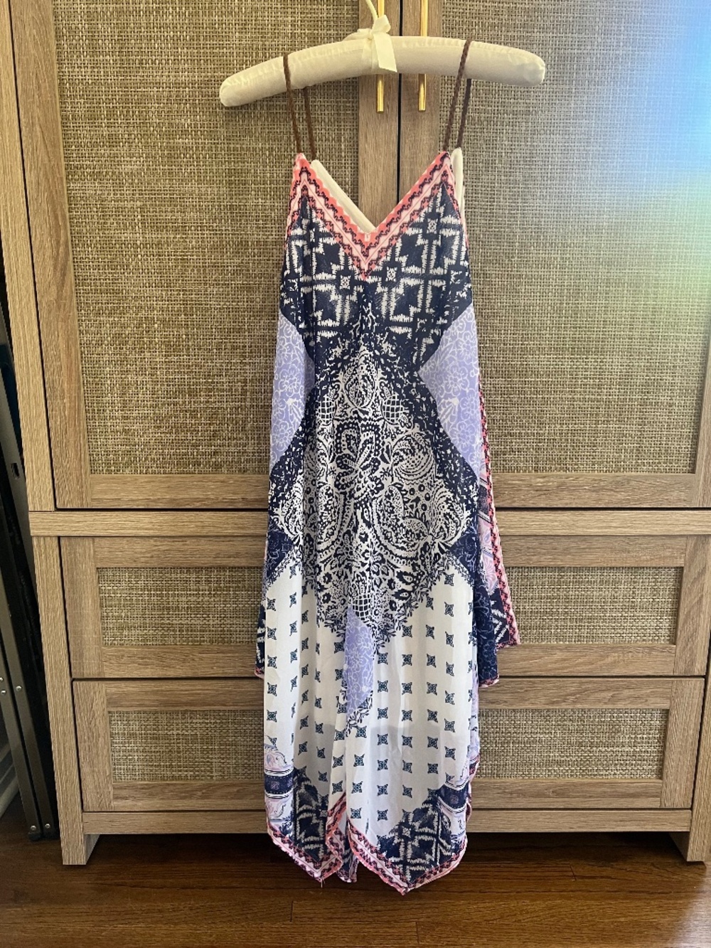 Buckle Jolt Handkerchief Dress